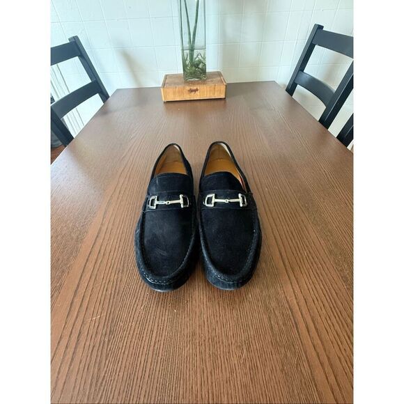 Gucci Horsebit Nubuck Driving Loafer main image 12